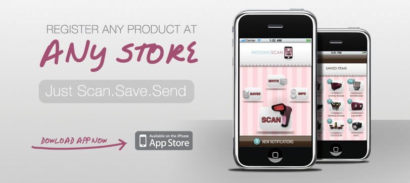 Register Any Product at Any Store with WeddingScan